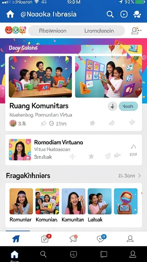 Karakter unik yang menambah keseruan permainan.