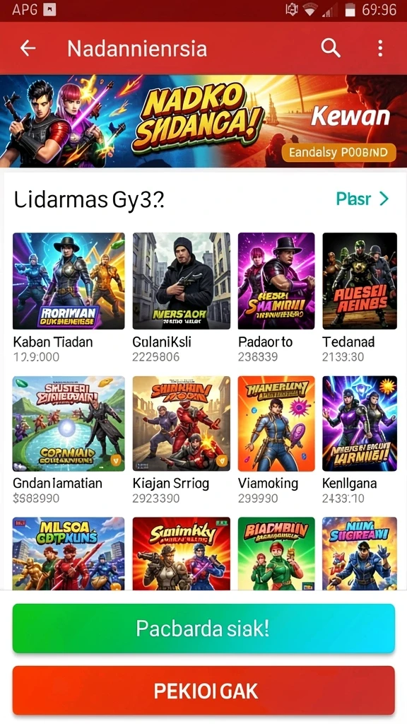 Fitur-fitur baru yang menghibur dan menguji keberuntungan.