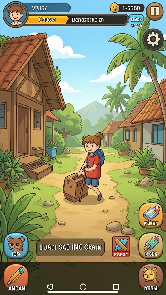 Screenshot 2: Tampilan level dengan grafis menakjubkan.