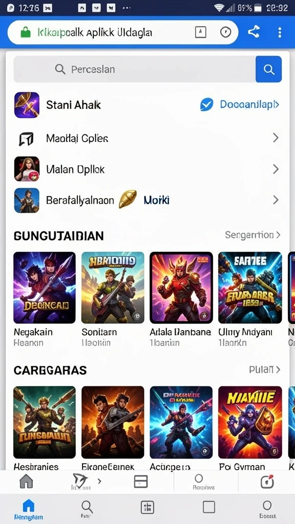 Tampilan antarmuka yang bersih dan intuitif.