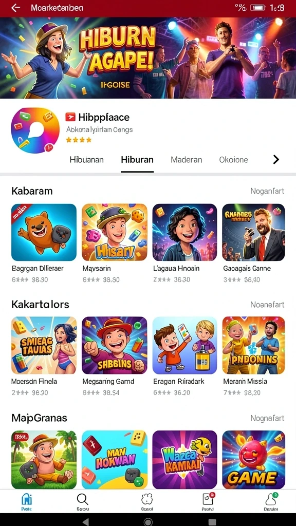 Fitur multiplayer untuk bermain bersama teman.