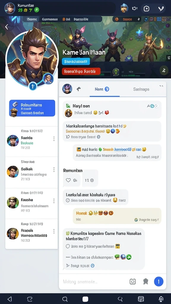 Tangkapan layar menampilkan karakter utama saat beraksi.