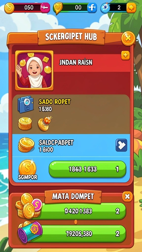Tampilan awal yang memukau dan mudah dipahami.