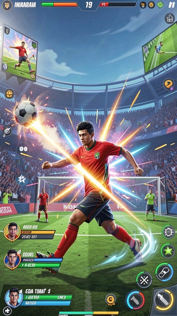 Momen seru saat menyelesaikan level yang menantang.