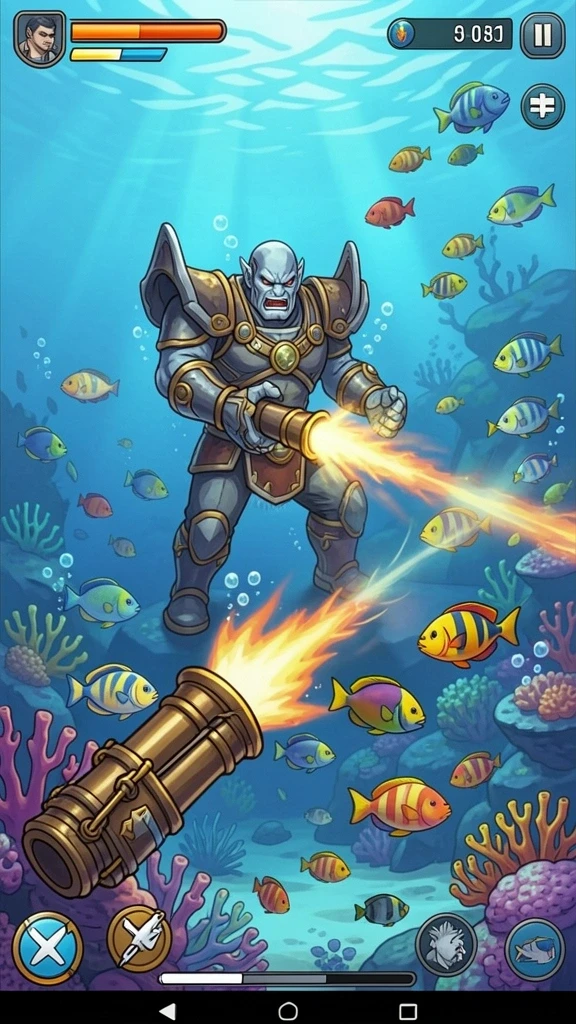 Gameplay yang mendebarkan dan penuh tantangan.
