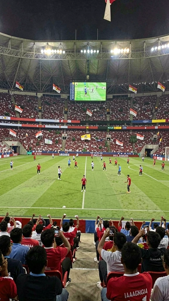 Menampilkan karakter utama siap berpetualang.