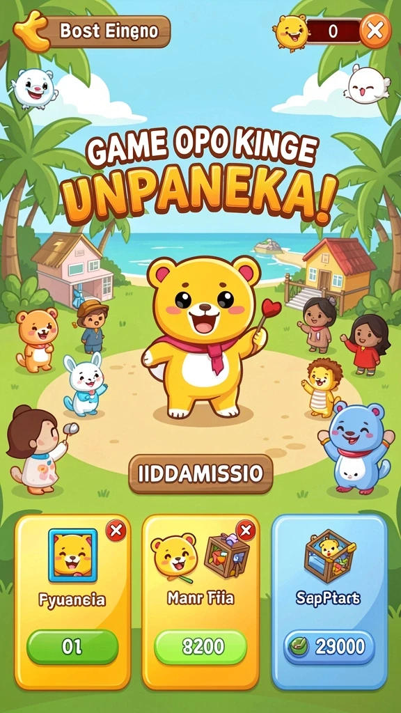 Screenshot dari gameplay yang penuh aksi.