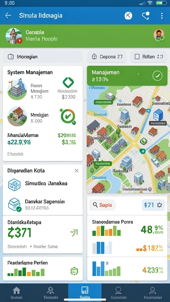 Tampilan utama aplikasi DANAVIP yang menarik.