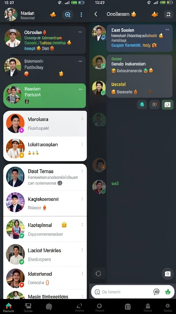 Screenshot fitur manajemen tim yang intuitif.