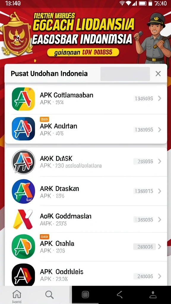 Tampilan antarmuka yang user-friendly dan mudah dinavigasi.