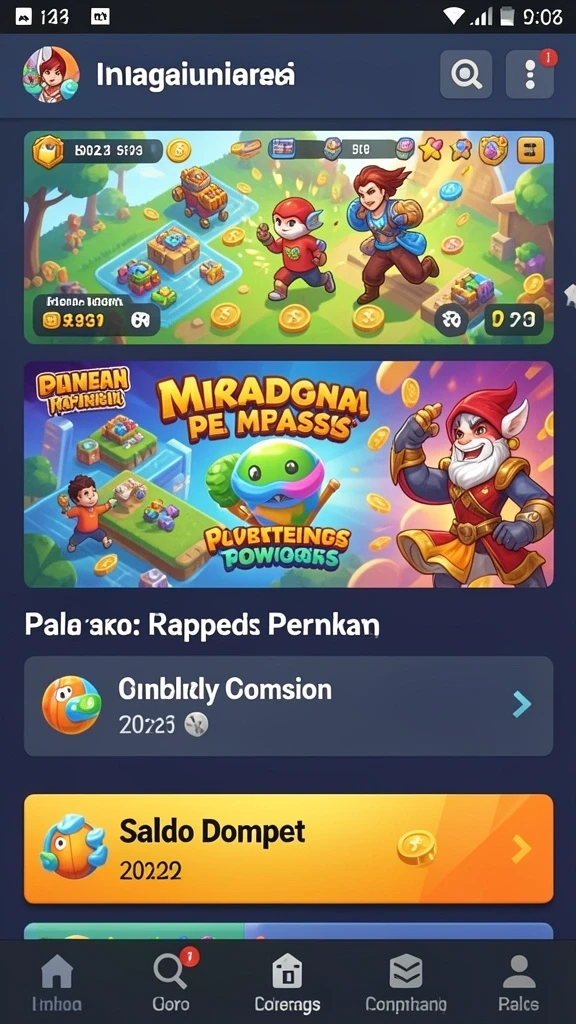 Tampilan antarmuka yang menarik dan mudah digunakan.