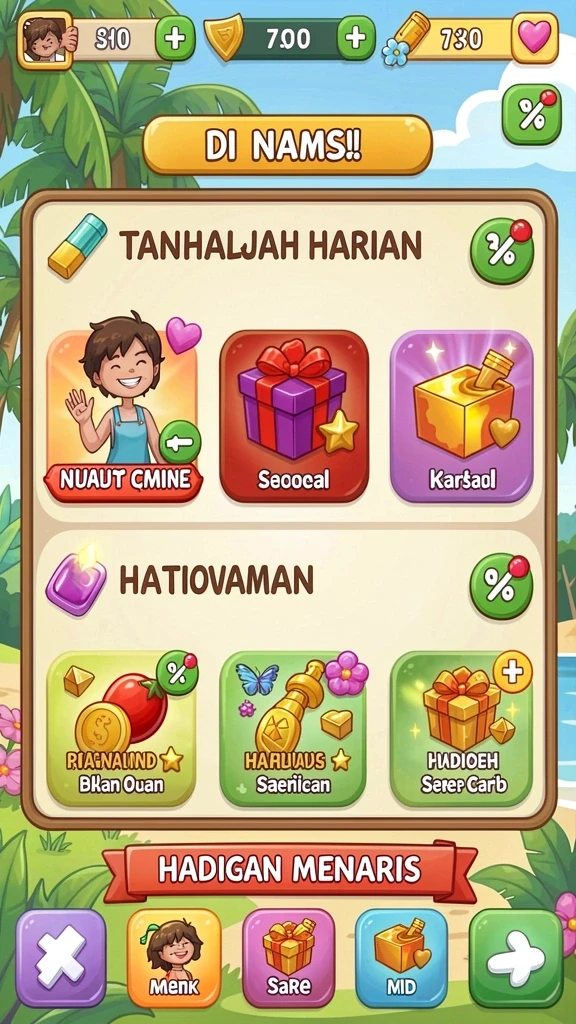 Misi baru yang menantang untuk para pemain.