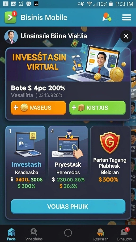 Tangkapan layar dari mode multiplayer yang mengasyikkan.