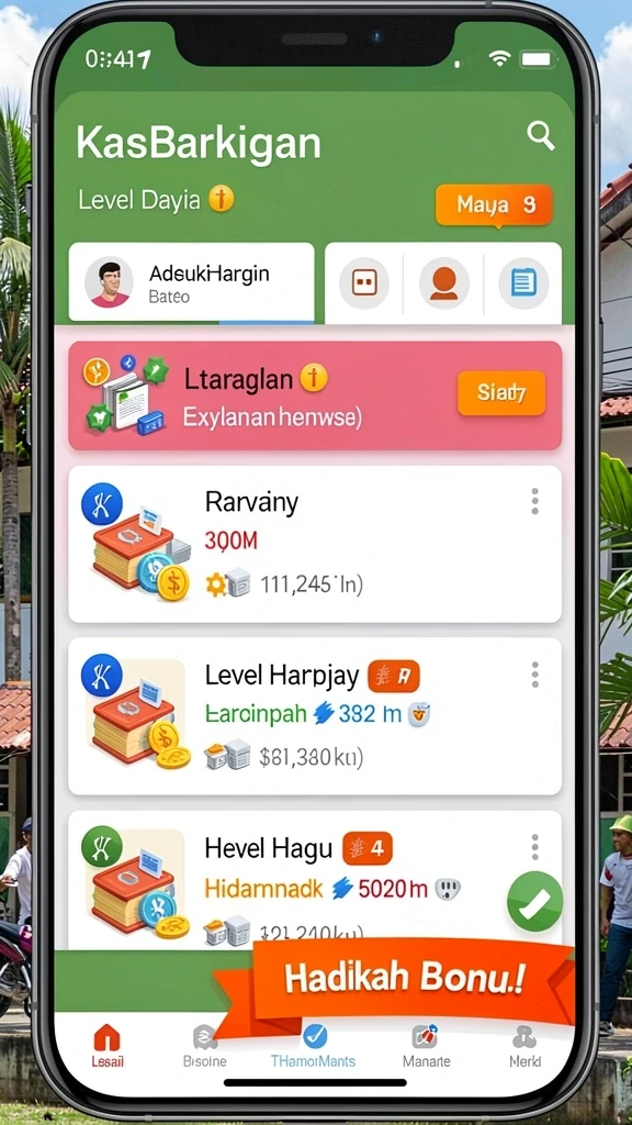Screenshot pertama menunjukkan grafis dunia yang indah.
