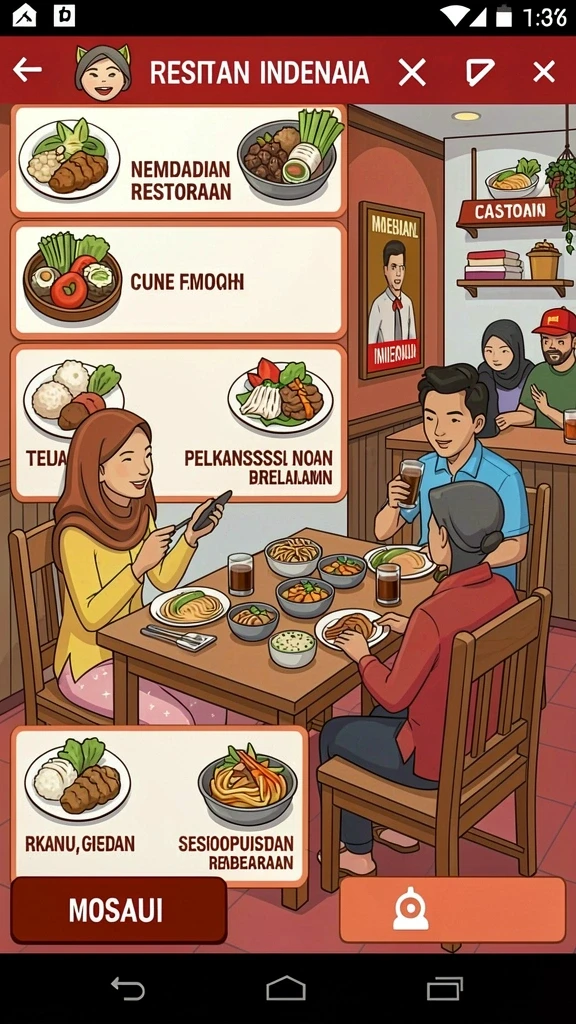 Screenshot kedua menunjukkan pertarungan epik melawan bos.