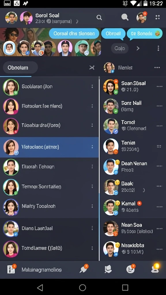 Tangkapan layar menunjukkan misi seru dalam permainan.