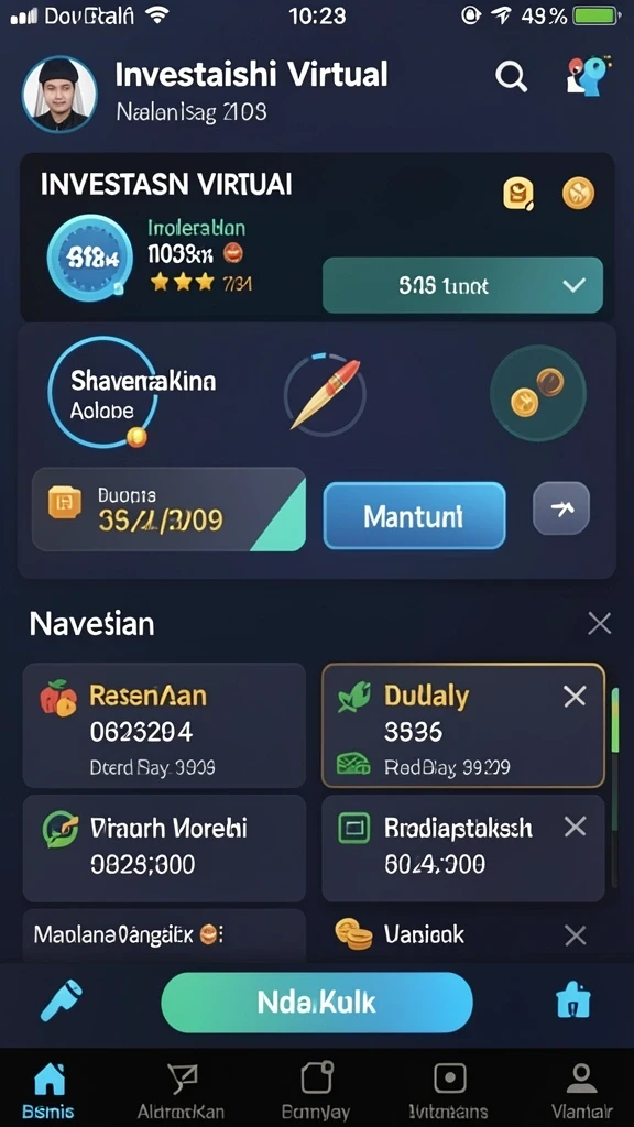 Beragam mesin slot yang siap dimainkan.
