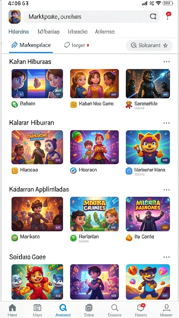 Tampilan antarmuka yang user-friendly dan menarik.