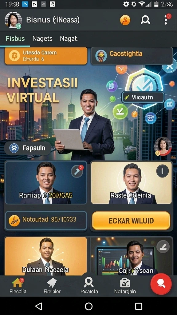 Tampilan antarmuka yang menarik dan mudah diakses.