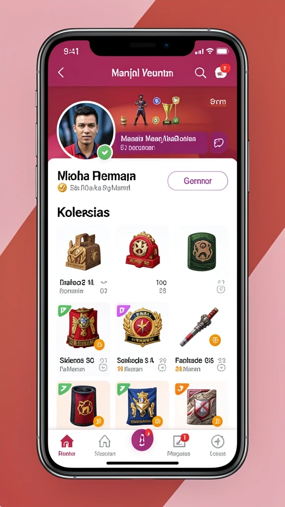 Tampilan antarmuka yang menarik dan user-friendly.