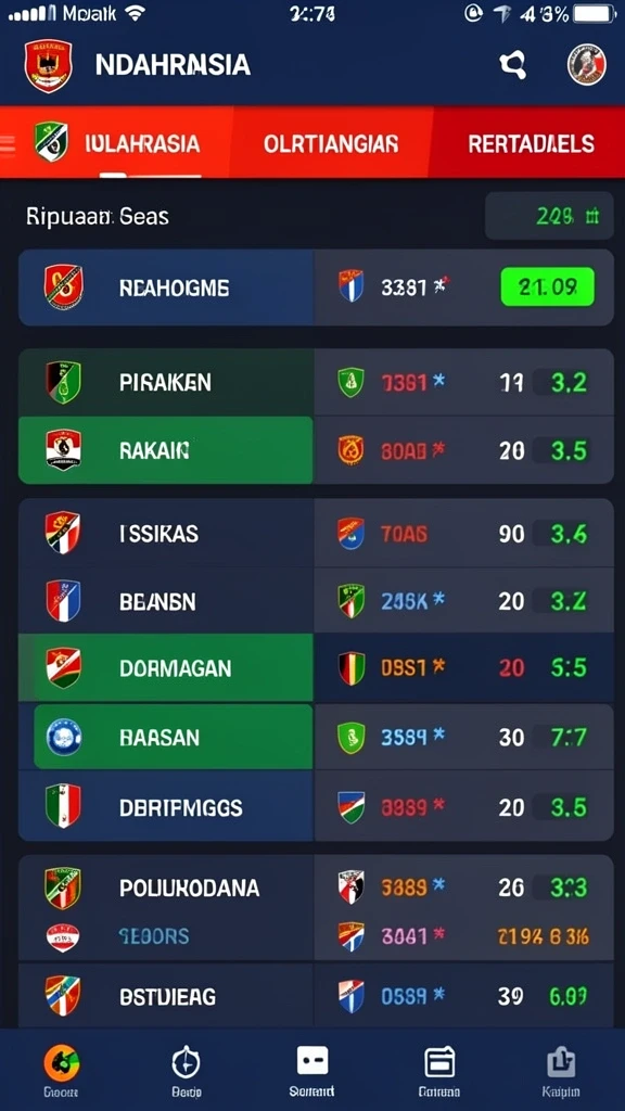 Grafik permainan slot yang memukau dan berwarna-warni.