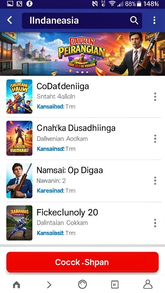 Antarmuka yang ramah pengguna dan menarik.