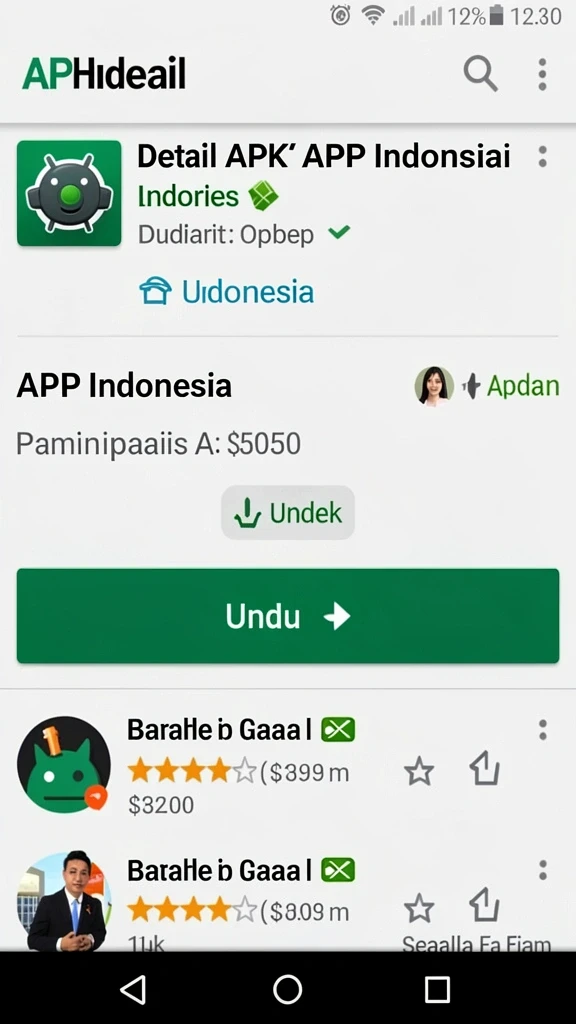 Tampilan antarmuka yang ramah pengguna.