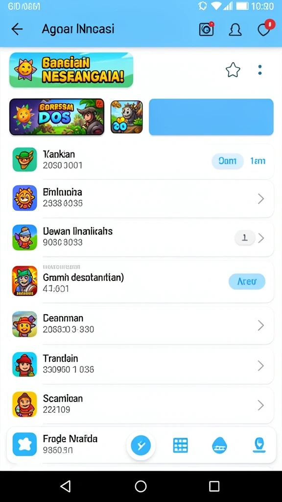 Tampilan antarmuka yang menarik dan mudah dinavigasi.