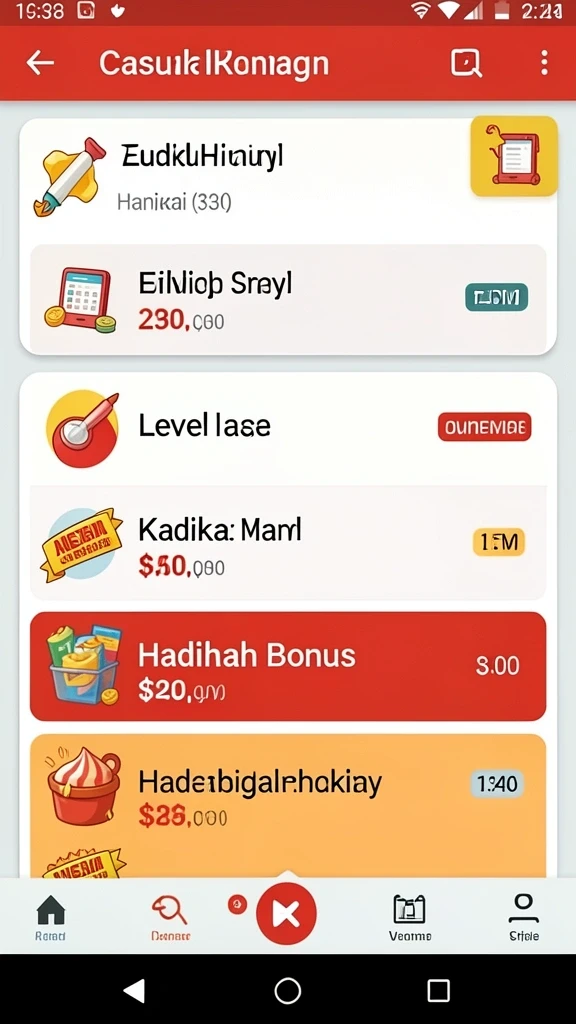 Karakter-karakter unik yang bisa dipilih dan ditingkatkan.