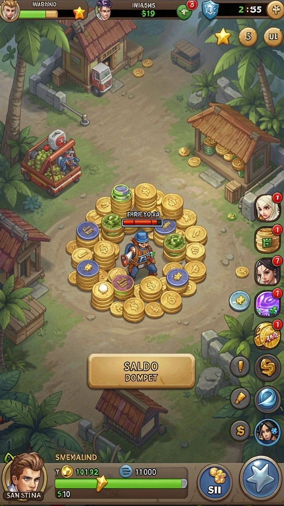 Misi menantang yang membuat Anda berpikir kreatif.