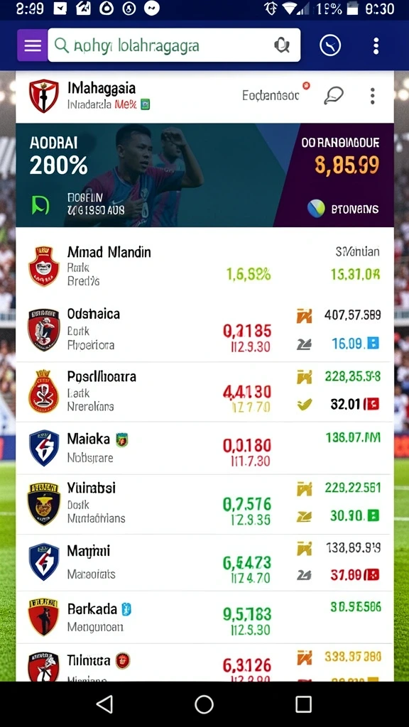 Tampilan antarmuka yang sederhana dan menarik.