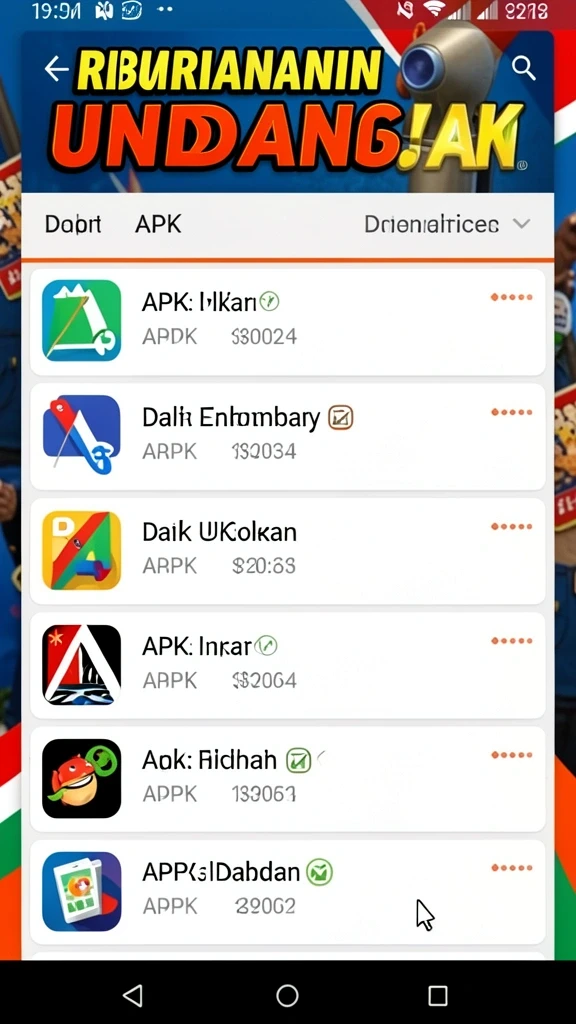 Leaderboards yang menampilkan skor pemain dengan jelas.