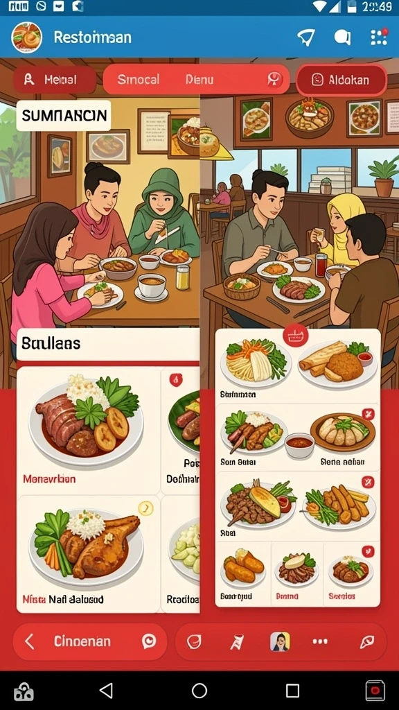 Karakter yang dapat dikustomisasi sesuai keinginan pengguna.