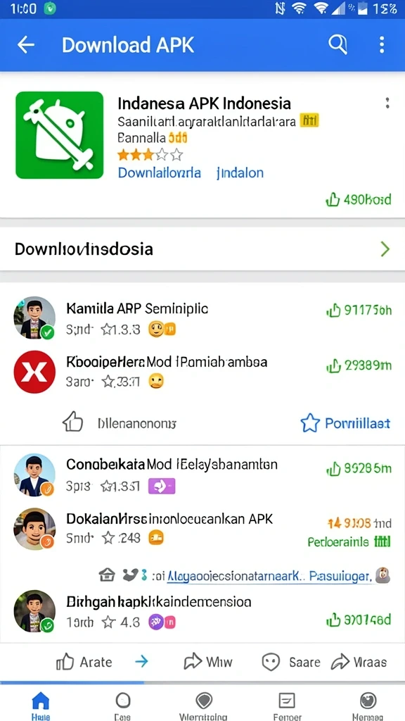 Tampilan awal yang menarik dan intuitif.