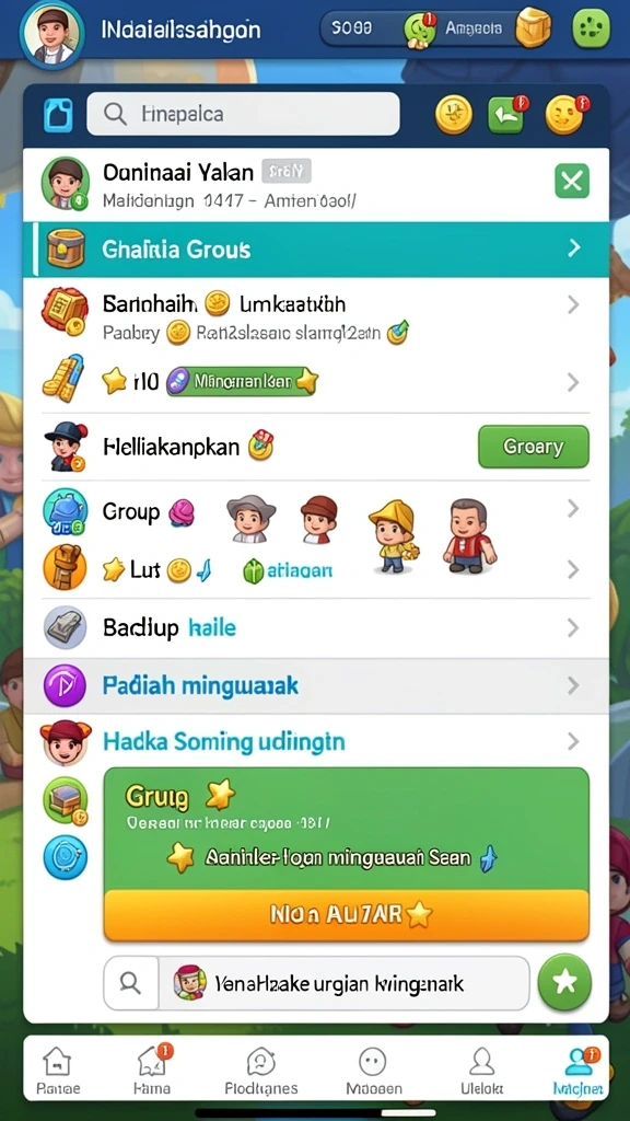 Pengalaman bermain yang menghibur dan seru.