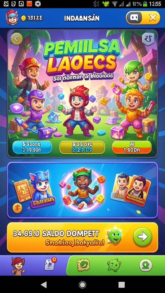 Sistem reward yang menarik dan menguntungkan bagi pemain.
