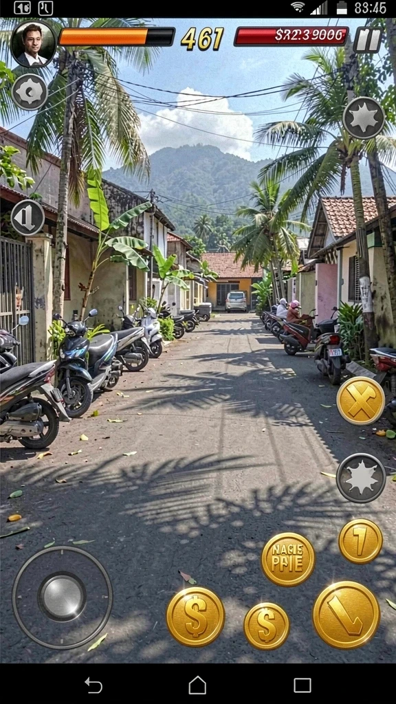 Bergabung dengan teman dalam mode multiplayer.