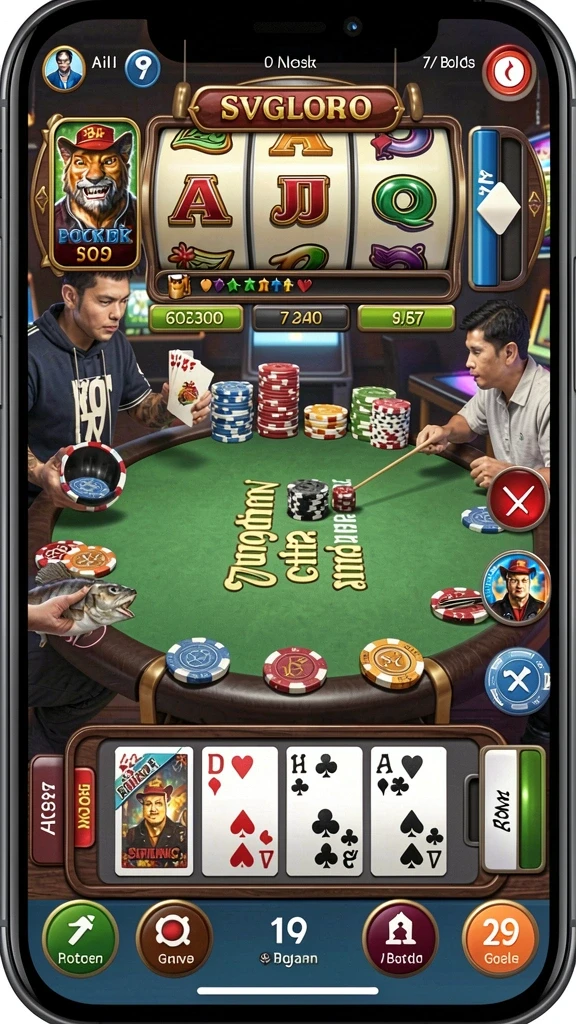 Tampilan utama game yang menarik dan intuitif.