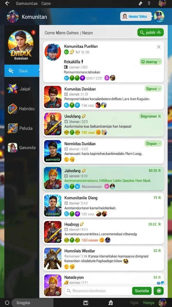 Karakter unik yang membantu pencarian harta.