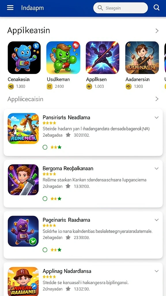 Gameplay penuh aksi dengan tantangan seru.