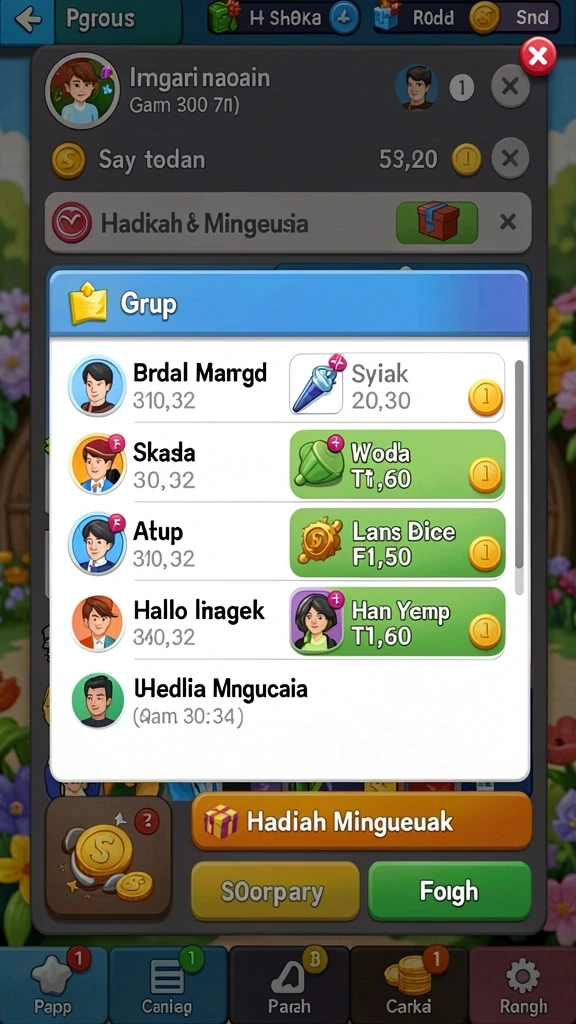 Tampilan awal yang menarik dan mudah dipahami.