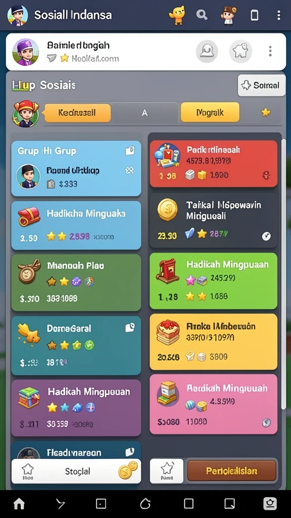 Bergabung dengan komunitas pemain yang aktif dan bersaing.