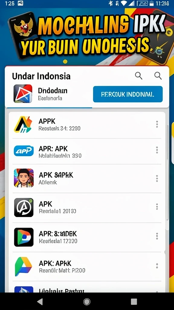 Tampilan karakter wayang yang menawan.