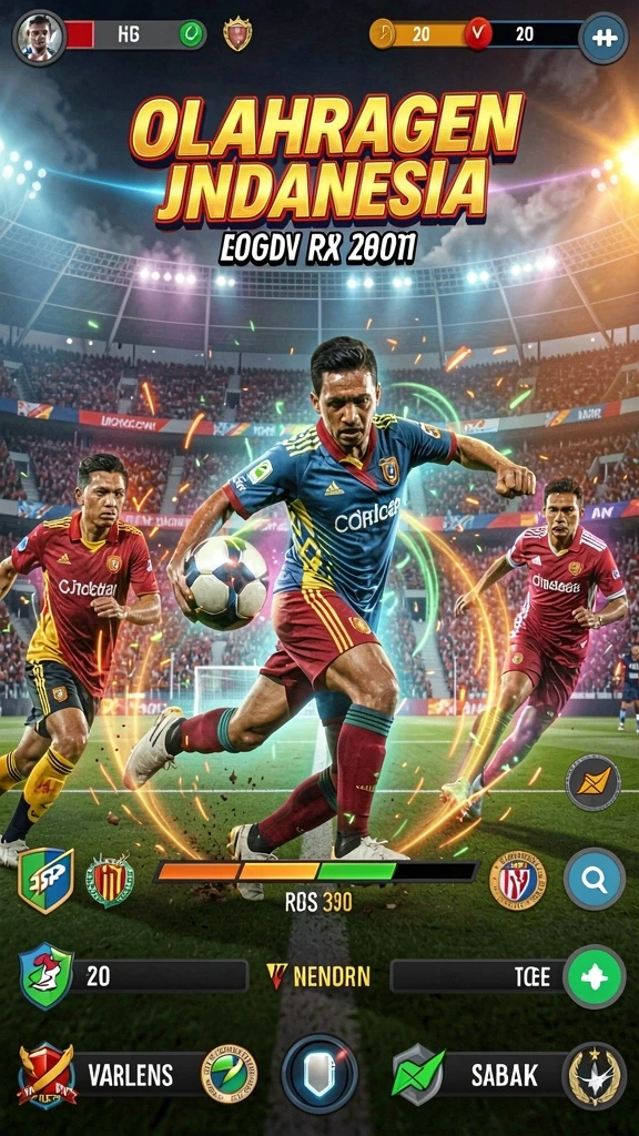 Tampilan grafis yang menawan dan penuh warna.